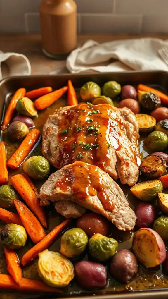 sweet and tangy pork