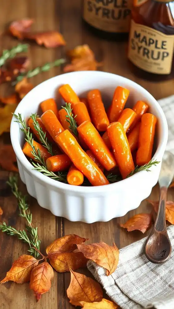 sweet maple glazed carrots sweet maple glazed carrots