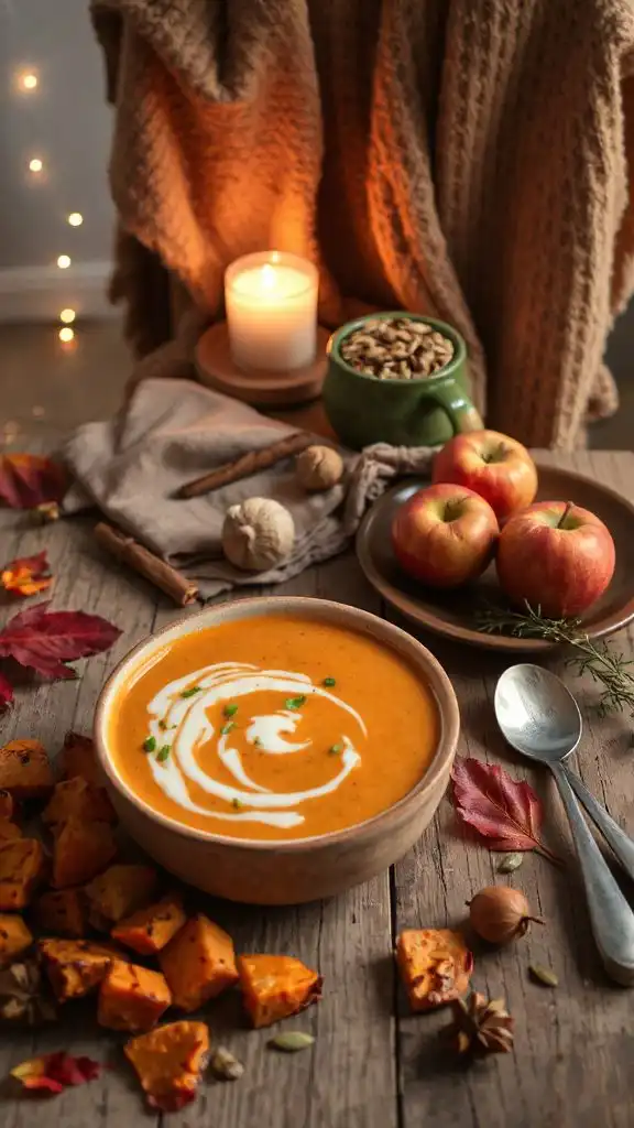 sweet potato apple soup