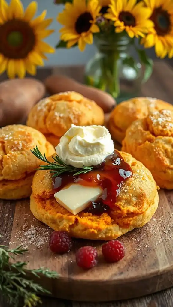 sweet potato biscuit sandwiches sweet potato biscuit sandwiches