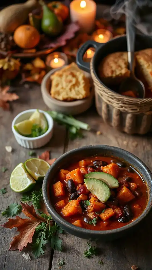 sweet potato black bean chili