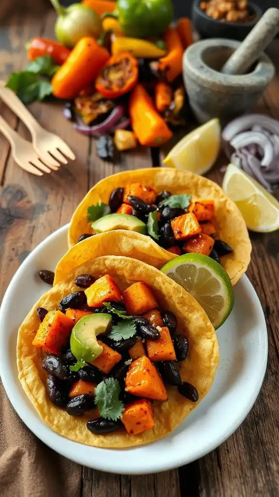sweet potato black bean tacos sweet potato black bean tacos