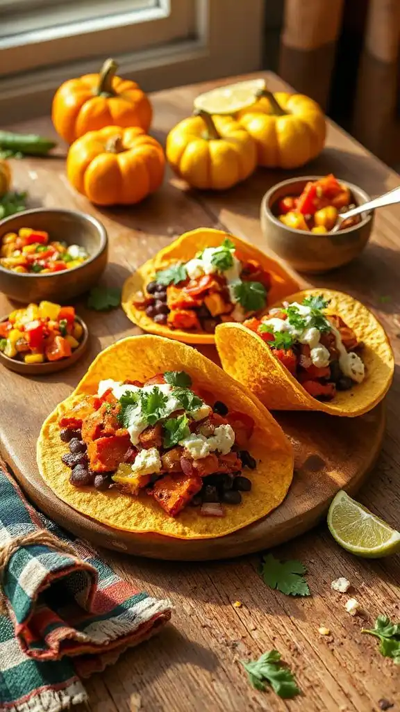 sweet potato black bean tacos