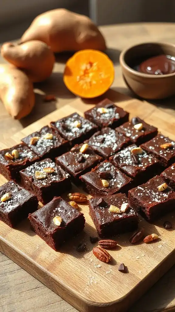 sweet potato brownie bites sweet potato brownie bites