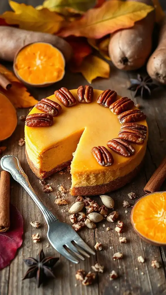 sweet potato cheesecake delight