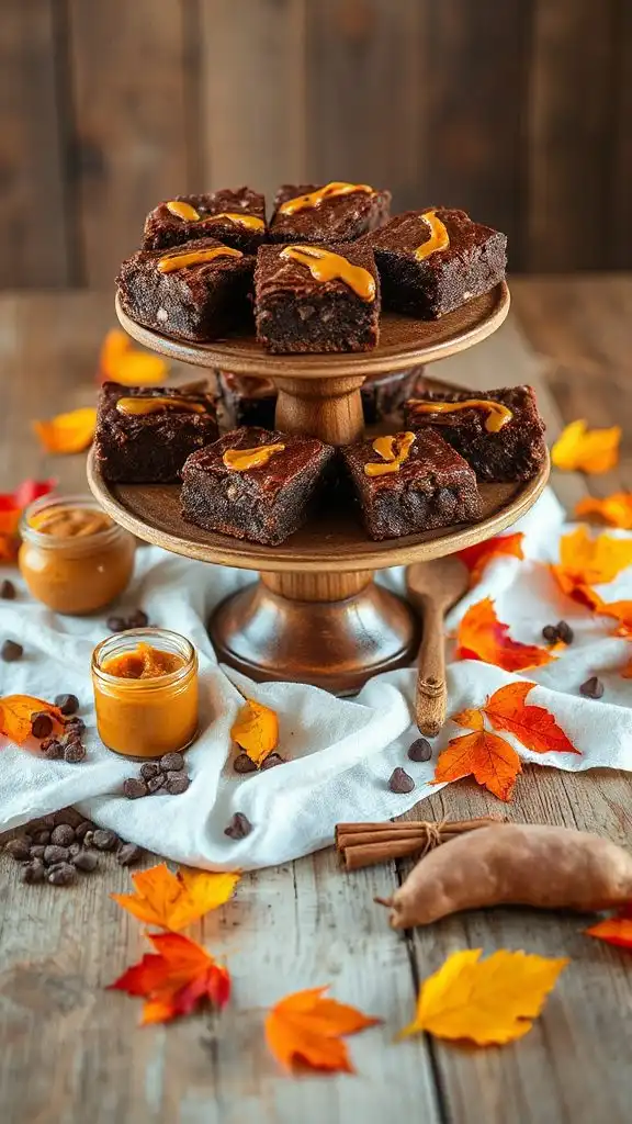sweet potato chocolate brownies