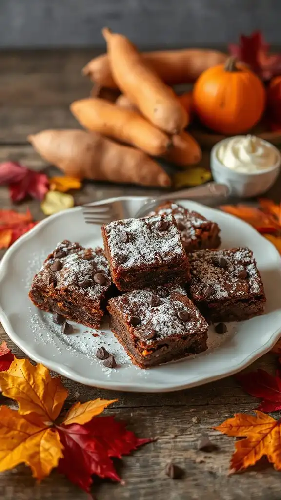 sweet potato chocolate brownies sweet potato chocolate brownies
