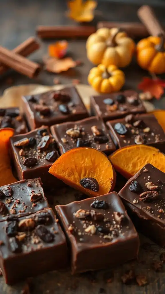 sweet potato chocolate fudge bars