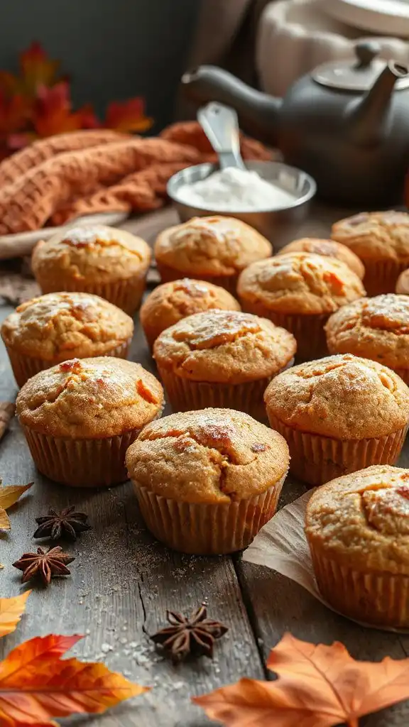 sweet potato cinnamon muffins