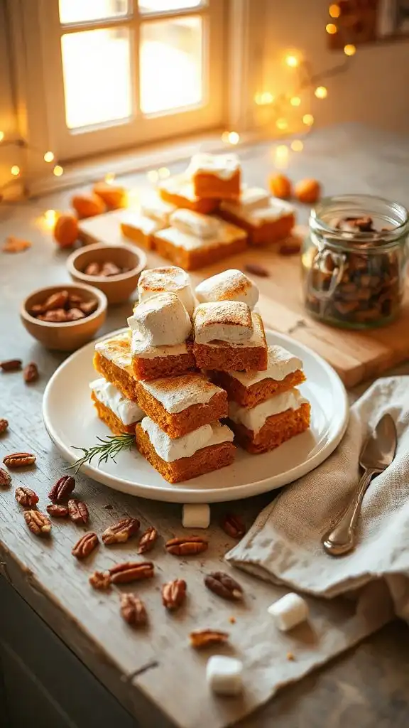 sweet potato dessert bars
