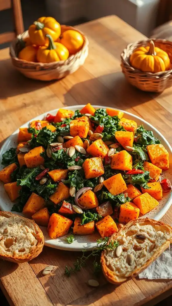 sweet potato kale hash recipe