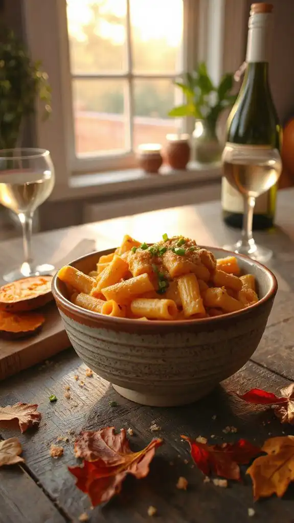 sweet potato mac and cheese