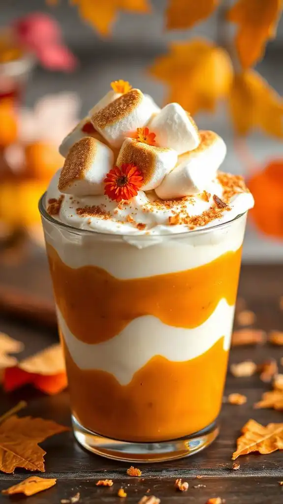 sweet potato marshmallow dessert