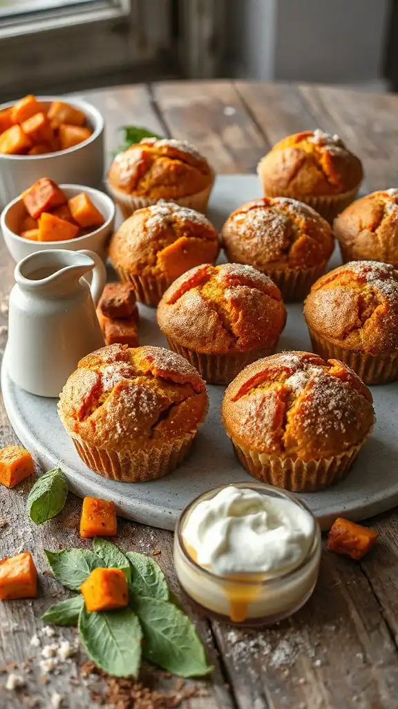 sweet potato muffin recipe