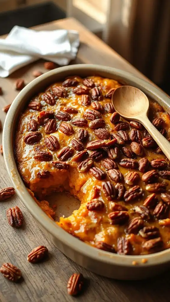sweet potato pecan casserole
