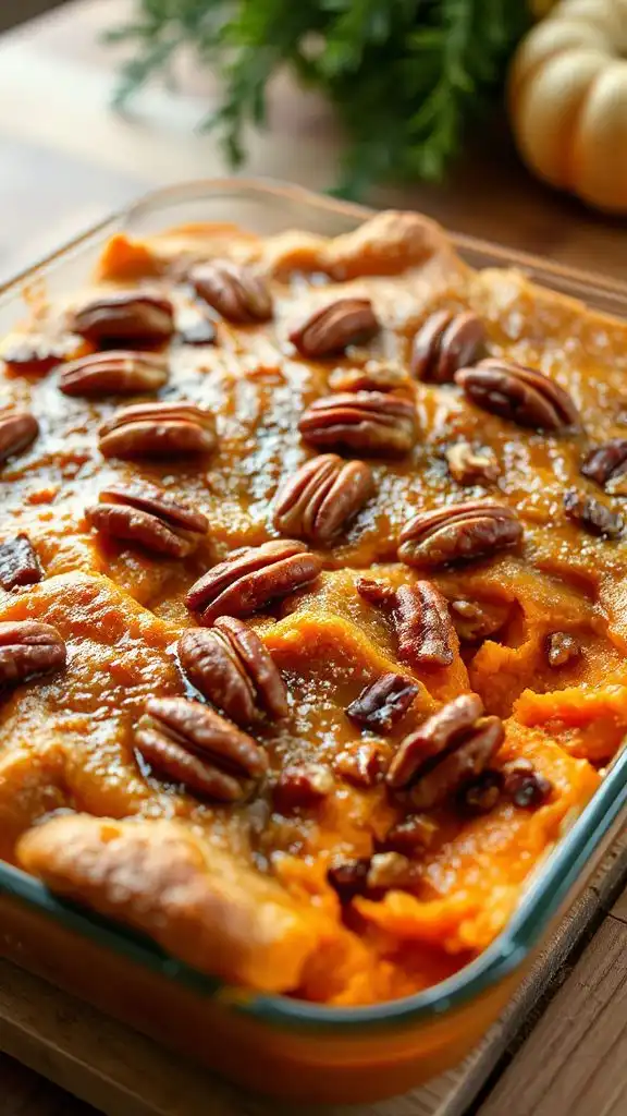sweet potato pecan casserole