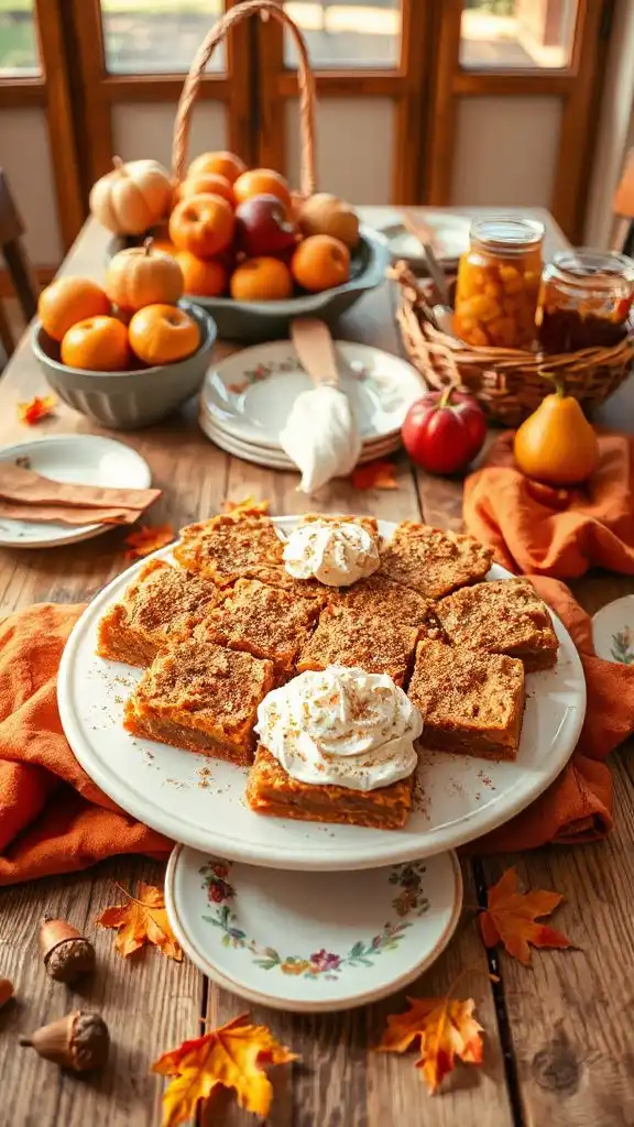 sweet potato pie bars recipe