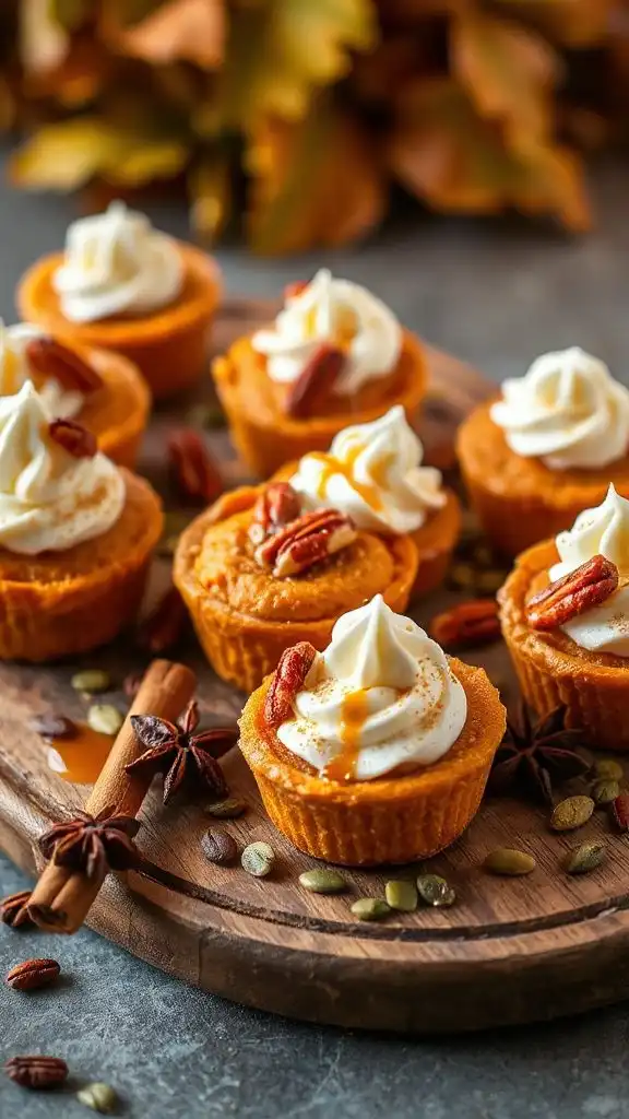 sweet potato pie cups