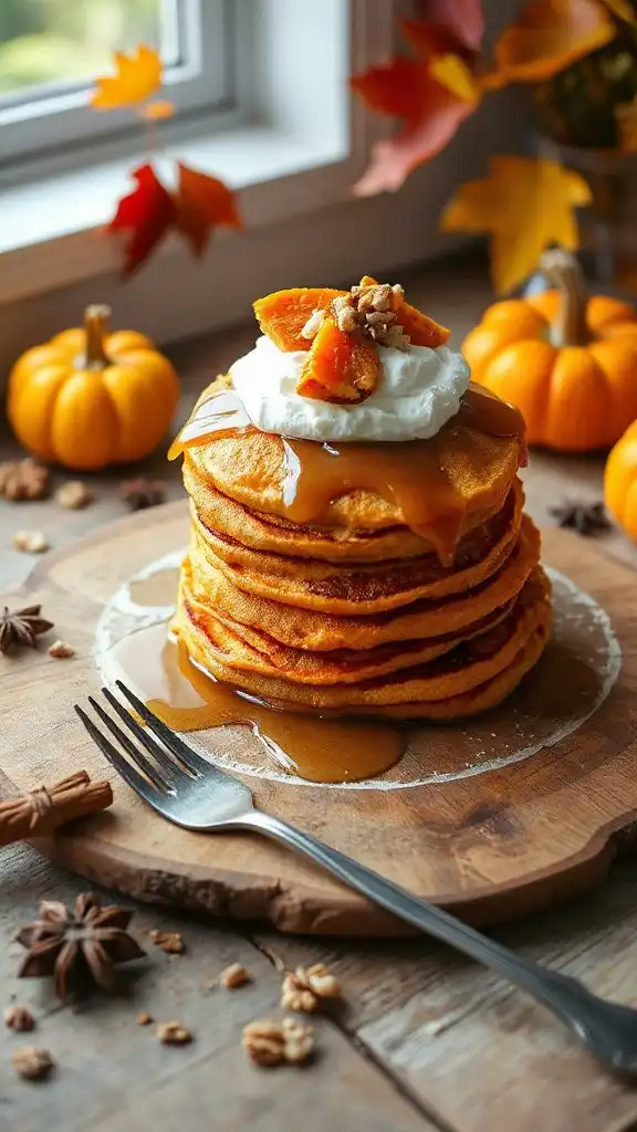 sweet potato protein pancakes