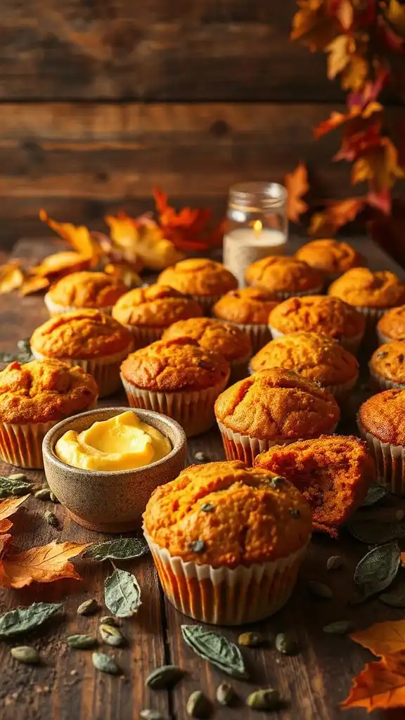sweet potato sage muffins