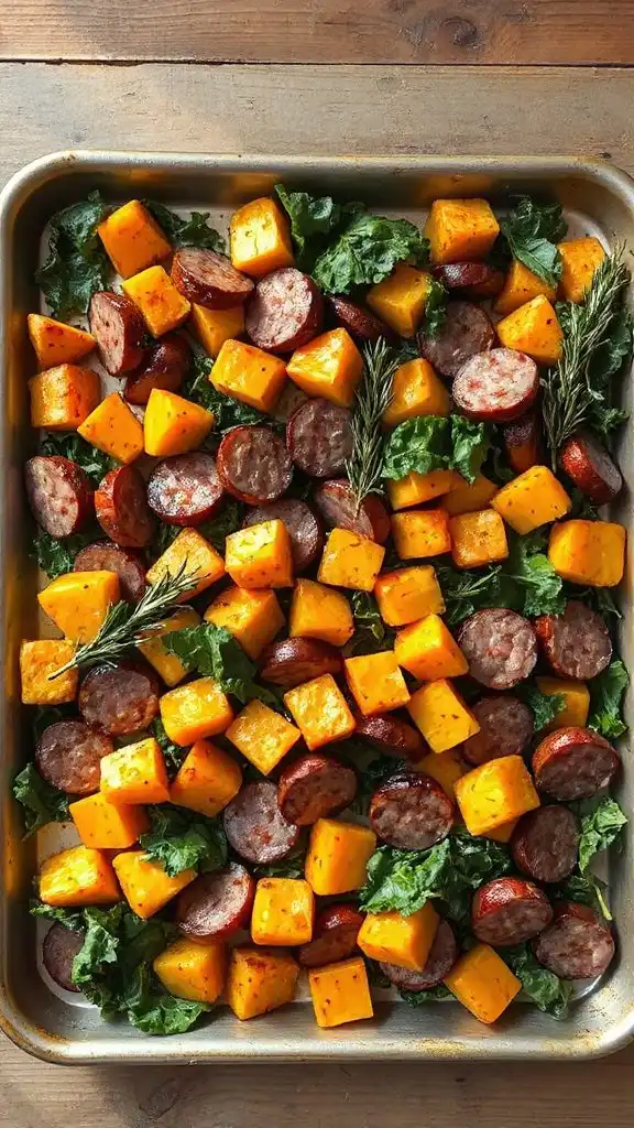 sweet potato sausage hash