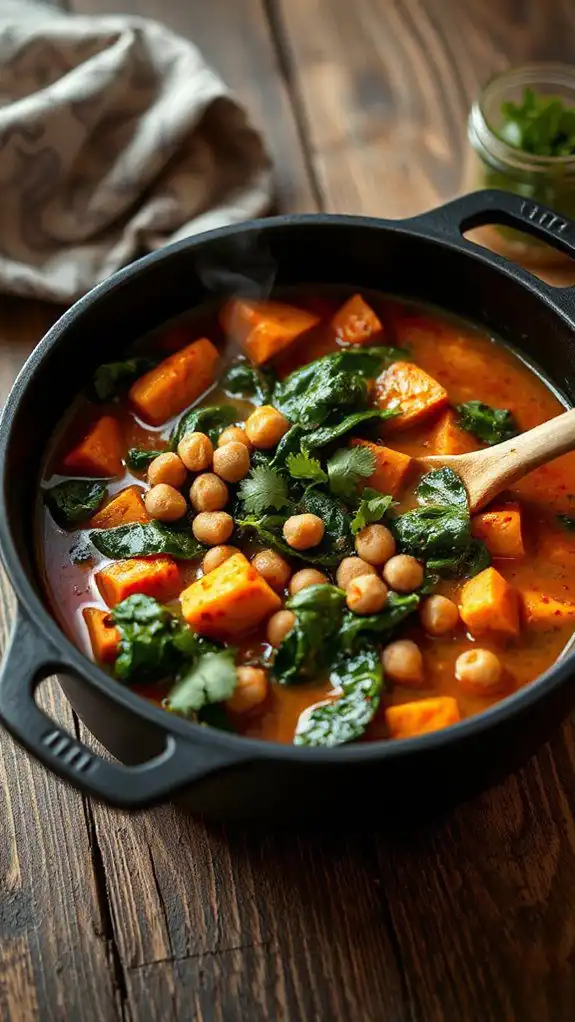sweet potato spinach soup sweet potato spinach soup