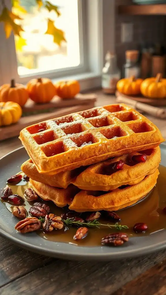 sweet potato waffle recipe