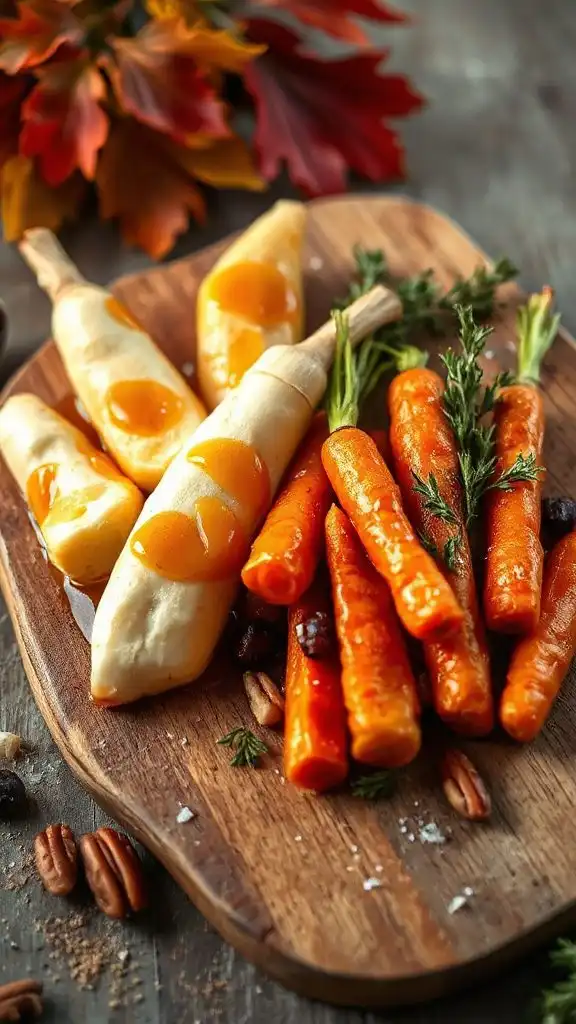 sweet savory roasted vegetables