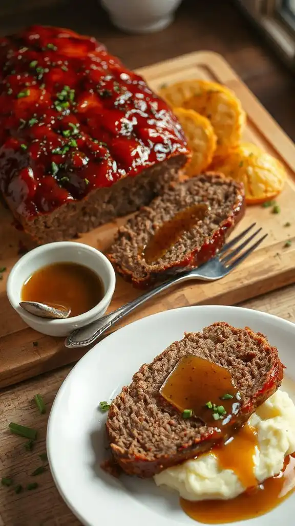 sweet tangy meatloaf recipe