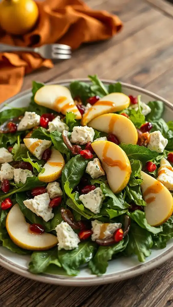 sweet tangy seasonal salad