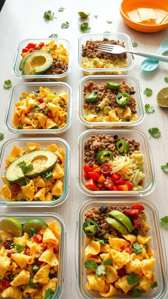 taco flavored pasta salad recipe