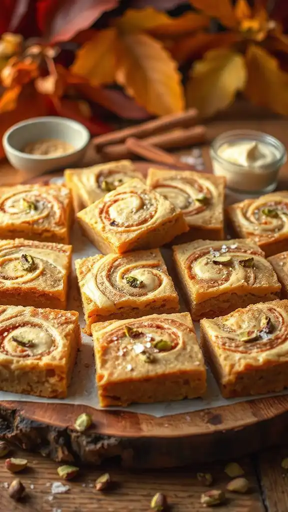 tahini swirl blondies recipe