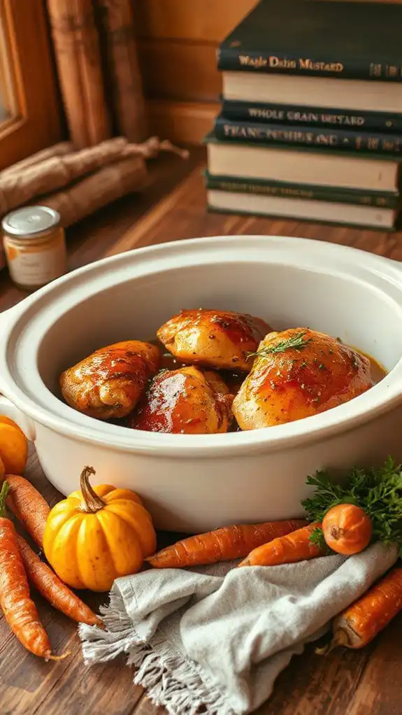 tangy maple glazed chicken