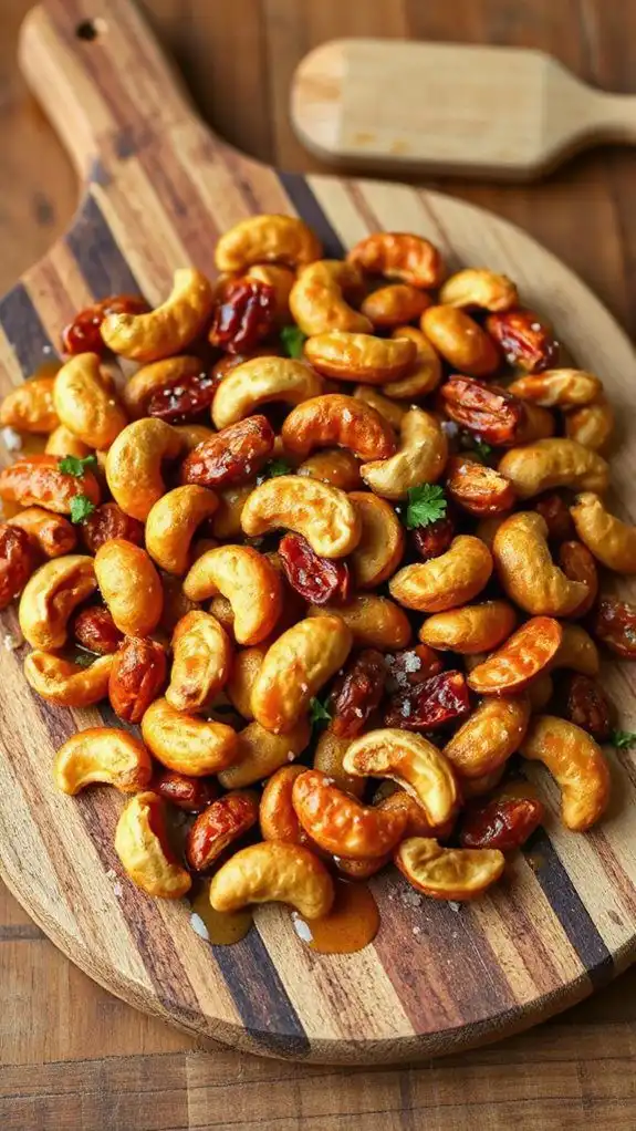 tangy sweet spicy peanuts