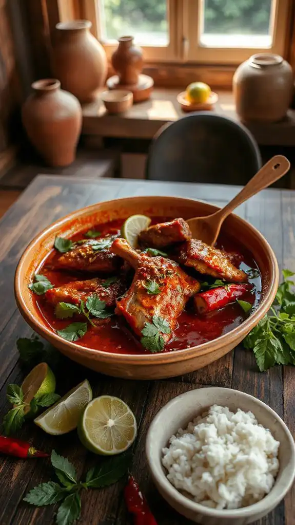 thai aromatic duck dish