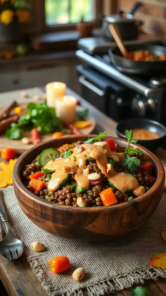 thai lentil salad recipe
