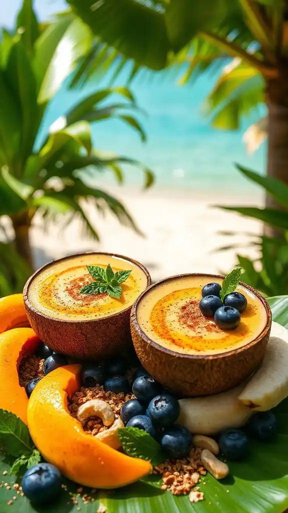 tropical cashew smoothie recipe