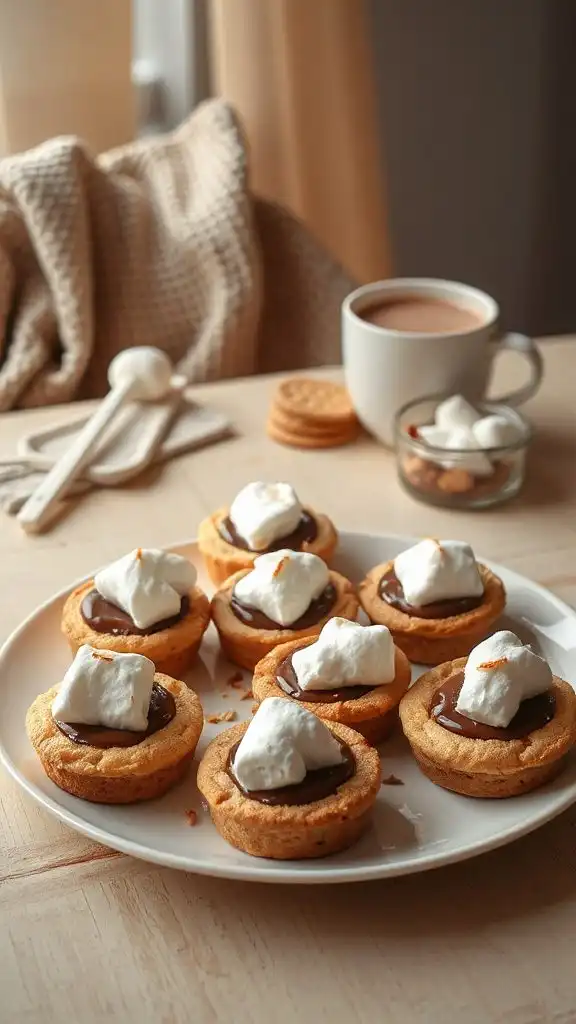 tropical coconut s mores cups