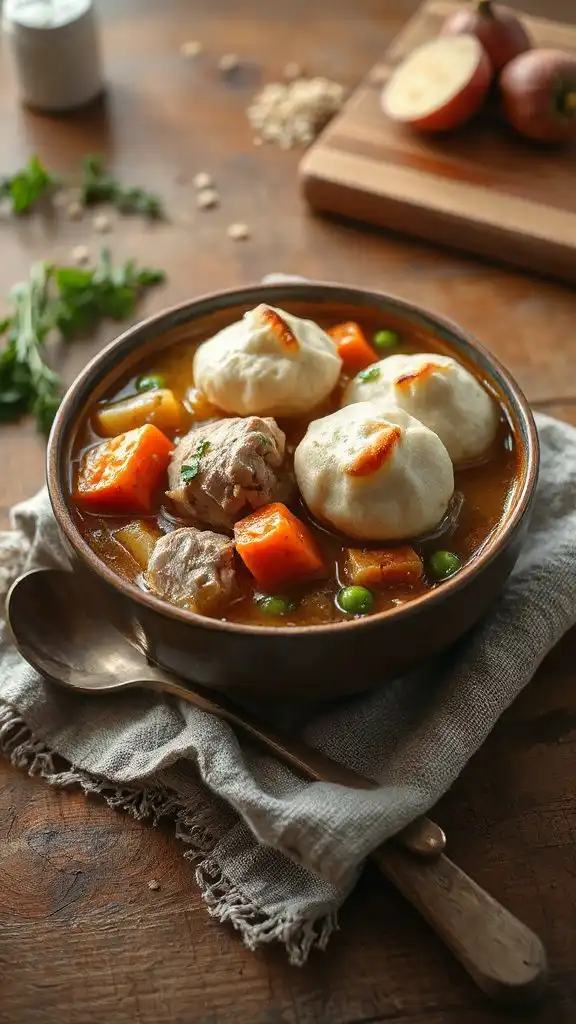 turkey stew with dumplings turkey stew with dumplings