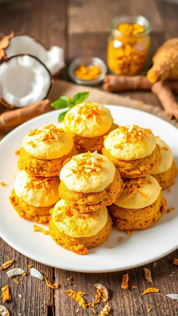 turmeric coconut macaroons recipe