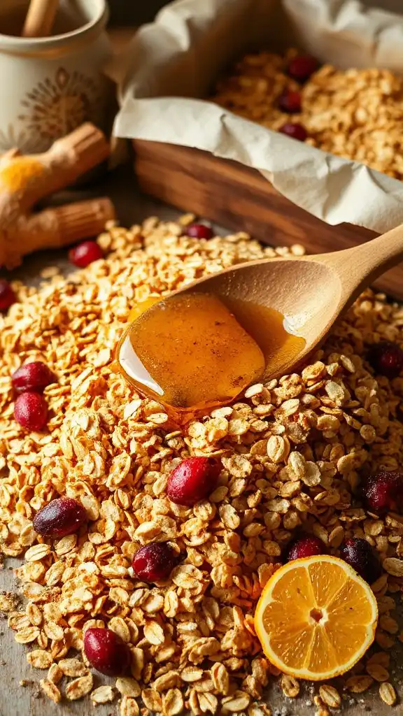turmeric honey granola bars turmeric honey granola bars