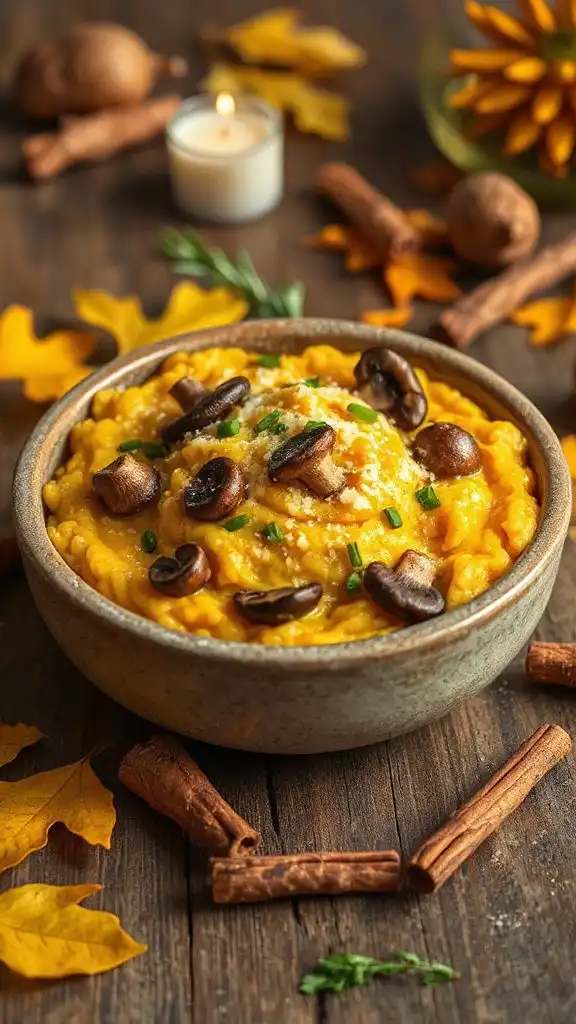 turmeric mushroom risotto recipe