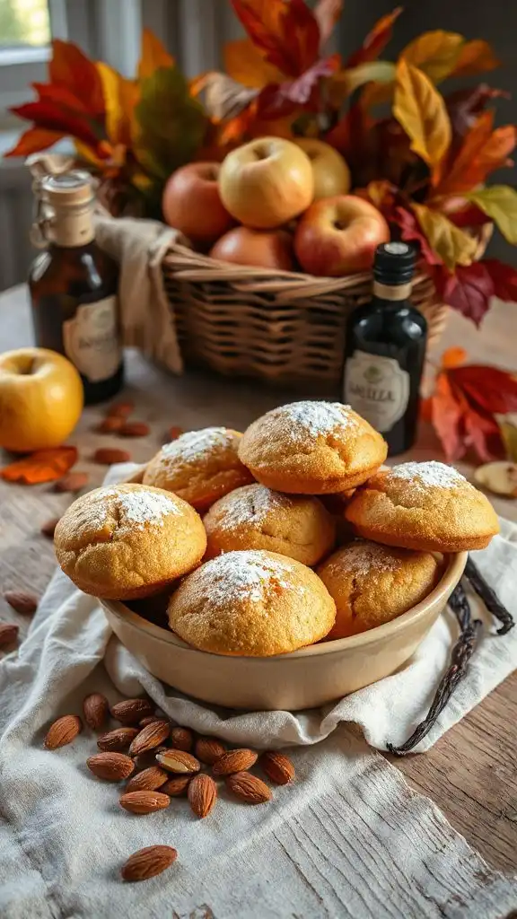 vanilla almond muffins recipe