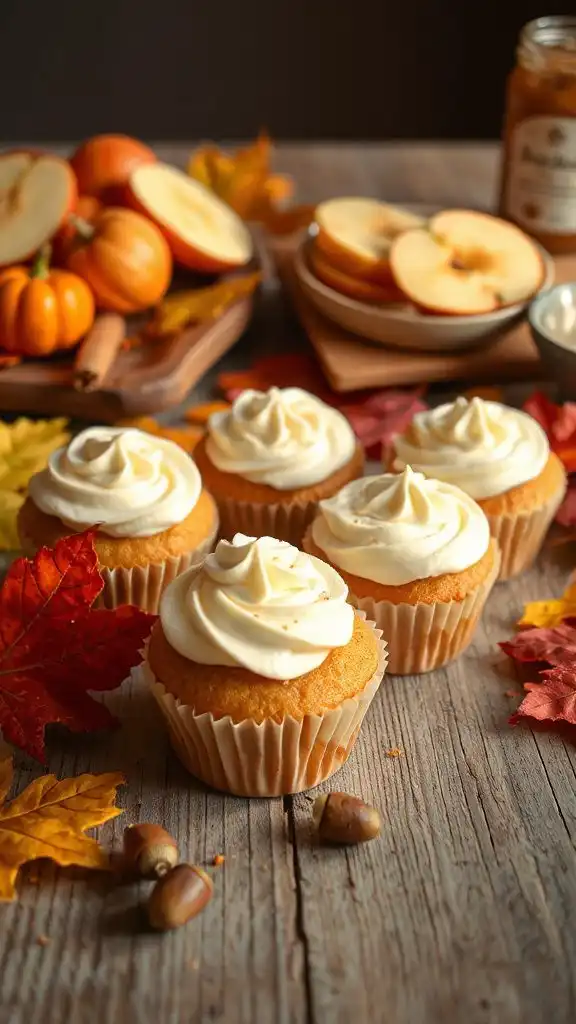 vanilla bean cream cheese cupcakes
