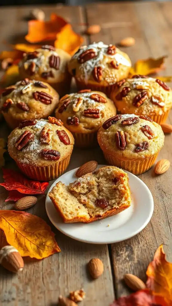 vanilla nut muffins recipe