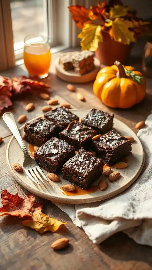 vegan almond butter brownies
