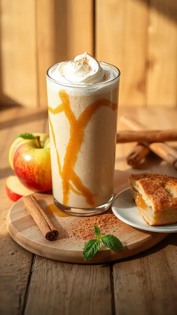 vegan apple pie smoothie
