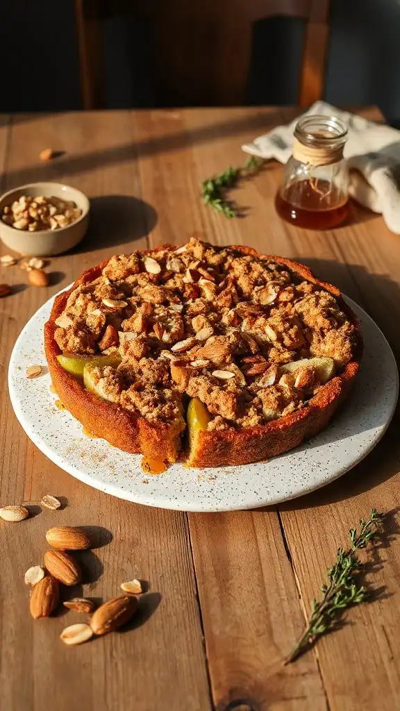 vegan apple streusel bake vegan apple streusel bake
