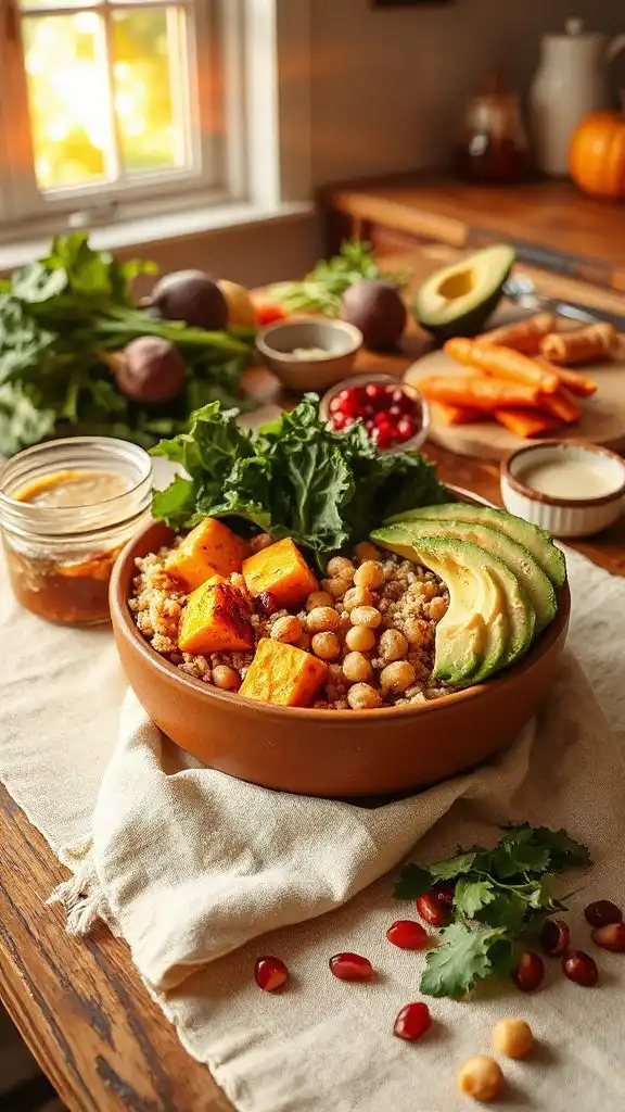 vegan brown rice bowl recipe