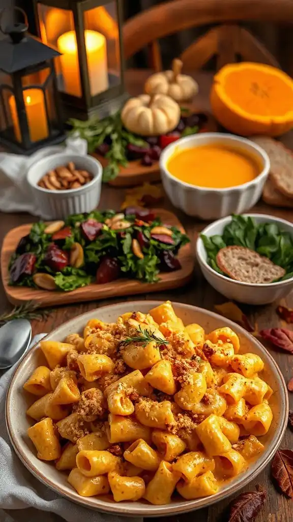vegan butternut squash mac